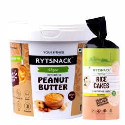 Rytsnack Vegan Peanut Butter 1 Kg + 1 Rice Cake