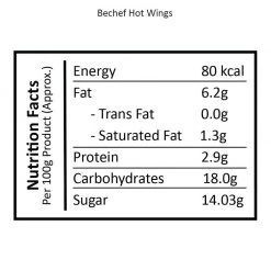 Be Cheff Bechef Hot Wings Sauce (300 Gms) Spreads Sauce & Ketchup