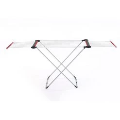 Peng Essentials Arier Foldable Rust Proof Steel Cloth Drying Stand/Racks, Silver (Elvira) Personal & Home Care