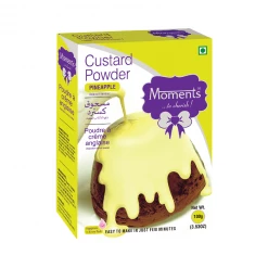 MOMENTS INDUSTRIES Moments Custard Powder - Pineapple 100 Gm Grocery