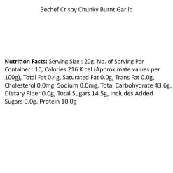Be Cheff Ready To Eat Bechef Crispy Chutney Burnt Garlic (80 Gms)