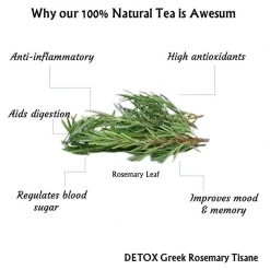 Radhikas Fine Teas And Whatnots Radhikas Fine Teas Detox Greek Rosemary Tisane (50 G)