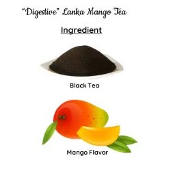 Radhikas Fine Teas And Whatnots Snacks & Beverages Radhikas Fine Teas Digestive Lanka Mango Black Tea (50 G)