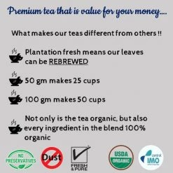 Radhikas Fine Teas And Whatnots Snacks & Beverages Radhikas Fine Teas Digestive Mukhwas Tea (100 G) Makes 50 Cups