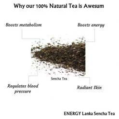 Radhikas Fine Teas And Whatnots Radhikas Fine Teas Energy Lanka Sencha Tea (50 G)