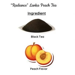 Radhikas Fine Teas And Whatnots Radhikas Fine Teas Radiance Lanka Peach Tea (50 G)