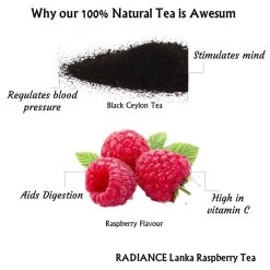 Radhikas Fine Teas And Whatnots Radhikas Fine Teas Radiance Lanka Raspberry Tea (50 G)
