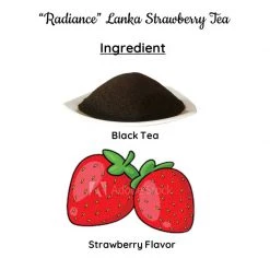 Radhikas Fine Teas And Whatnots Radhikas Fine Teas Radiance Lanka Strawberry Tea (50 G)