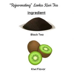 Radhikas Fine Teas And Whatnots Radhikas Fine Teas Rejuvenating Lanka Kiwi Tea (50 G) Snacks & Beverages