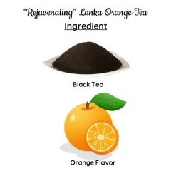 Radhikas Fine Teas And Whatnots Radhikas Fine Teas Rejuvenating Lanka Orange Tea (50 G) Snacks & Beverages