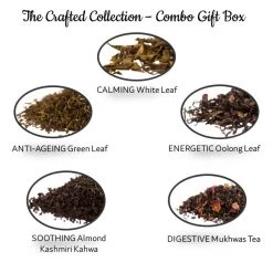 Radhikas Fine Teas And Whatnots Snacks & Beverages Radhikas Fine Teas The Crafted Collection, 5 Flavour Pack (200 G)