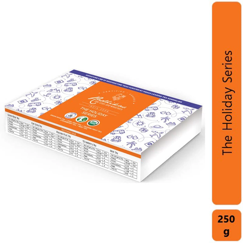 Radhikas Fine Teas And Whatnots Radhikas Fine Teas The Holiday Series, 5 Flavour Pack (250 G) 3 Radhikas Fine Teas And Whatnots Radhikas Fine Teas The Holiday Series, 5 Flavour Pack (250 G)