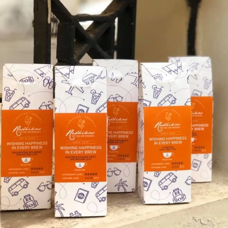 Radhikas Fine Teas And Whatnots Radhikas Fine Teas The Holiday Series, 5 Flavour Pack (250 G) 5 Radhikas Fine Teas And Whatnots Radhikas Fine Teas The Holiday Series, 5 Flavour Pack (250 G)