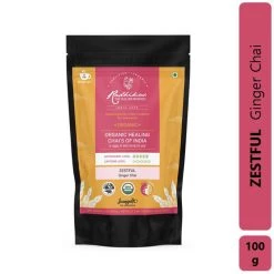 Radhikas Fine Teas And Whatnots Radhikas Fine Teas Zestful Ginger Chai (100 G) Snacks & Beverages