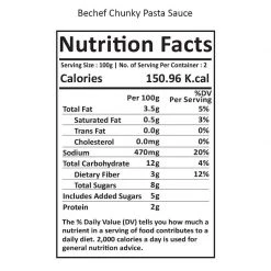 Be Cheff Bechef Chunky Tomato Pasta Sauce (400 Gms)