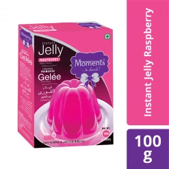 MOMENTS INDUSTRIES Moments Instant Jelly Raspberry 100 Gm