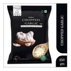 Lean Green (HGL Foods LLP) Snacks & Beverages Lean Green Chopped Garlic (250 Gm)