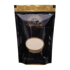 Namajivi Roasted Rava (500 G) Grocery
