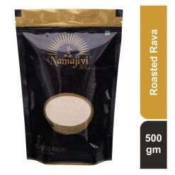 Namajivi Roasted Rava (500 G) Grocery