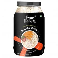 Snacks & Beverages True Elements Rolled Oats (1.2 Kg)