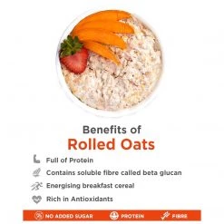 True Elements Rolled Oats Gluten Free (500 G)
