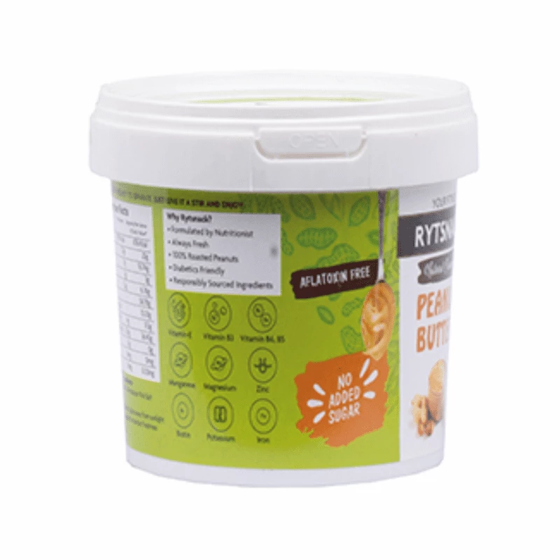 Rytsnack Natural Unsweetened Peanut Butter (250 G) Snacks & Beverages 7 Rytsnack Natural Unsweetened Peanut Butter (250 G) Snacks & Beverages