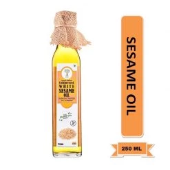 GREEN GALAXY INDIA CORPORATION Grocery Pure & Natural Cold Pressed Sesame Oil (250 Ml)
