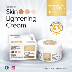 Titos Organic Tito's Organic Goat Milk Skin Lightening Cream (50 G) Personal & Home Care