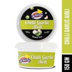 Be Cheff All That Dips Chilli Garlic Aioli (150 Gms) Spreads Sauce & Ketchup