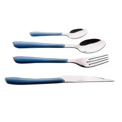 Peng Essential Sabichi 24 Pc Roma Sky Blue Cutlery Set
