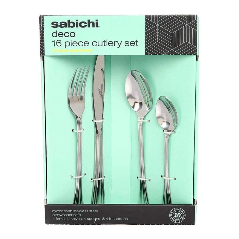 Peng Essential Sabichi 16 Pc Deco Cutlery Set Personal & Home Care 3 Peng Essential Sabichi 16 Pc Deco Cutlery Set Personal & Home Care