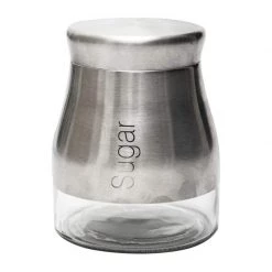 Peng Essential Personal & Home Care Sabichi Stainless Steel Jars And Containers - 0.7 L, 1 Pieces, Clear