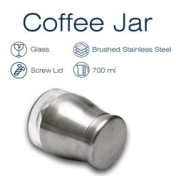 Peng Essential Sabichi Stainless Steel Jars & Containers (Coffee-Jar)