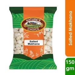 Nature Choice Nature's Choice Salted Makhana (100 G) Snacks & Beverages