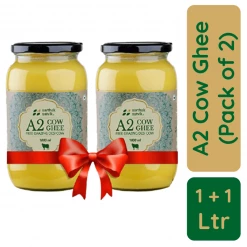 Sarthak Satvik A2 Cow Ghee (1 LTR Combo) Grocery