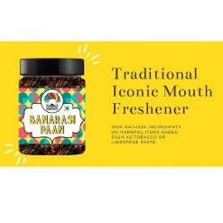 Mr Merchant Snacks & Beverages Mr. Merchant Banarasi Meetha Paan Mukhwas, (300g Jar Pack)