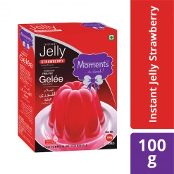 MOMENTS INDUSTRIES Moments Instant Jelly Strawberry 100 Gm