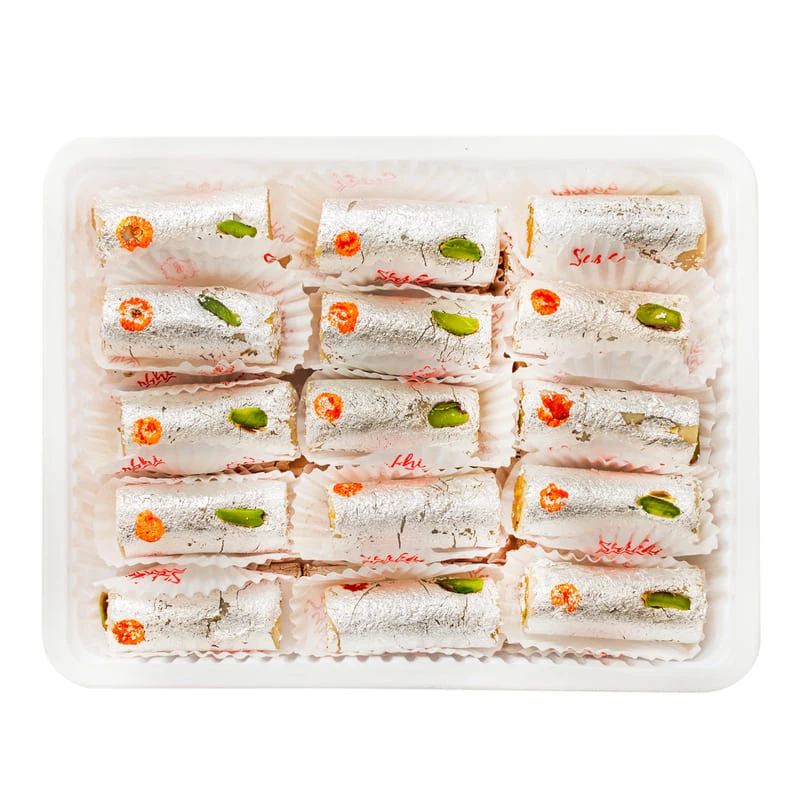 Surbhi Sweets Surbhi Kaju Pista Roll (400 G) 4 Surbhi Sweets Surbhi Kaju Pista Roll (400 G)