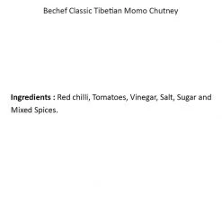 Be Cheff Bechef Momo Chutney (200 Gms) Ready To Eat