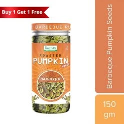 The Food Folks Barbeque Roasted Pumpkin Seeds (150 G) ( Buy 1 Get 1 Free )