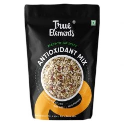 True Elements Antioxidant Mix Roasted Sunflower Pumpkin Flax Watermelon Chia Seeds And Goji Berries (125 G)