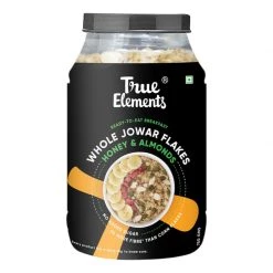 True Elements Jowar Flakes With Honey And Almonds (750 G) 10 True Elements Jowar Flakes With Honey And Almonds (750 G)