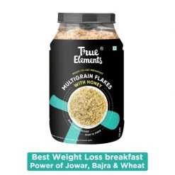 Snacks & Beverages True Elements Multigrain Flakes With Honey (750 G)