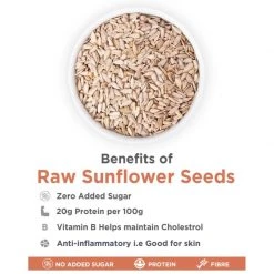 True Elements Raw Sunflower Seeds (150 G)