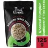 Snacks & Beverages True Elements Roasted Sunflower Pumpkin And Flax Seeds (125 G)