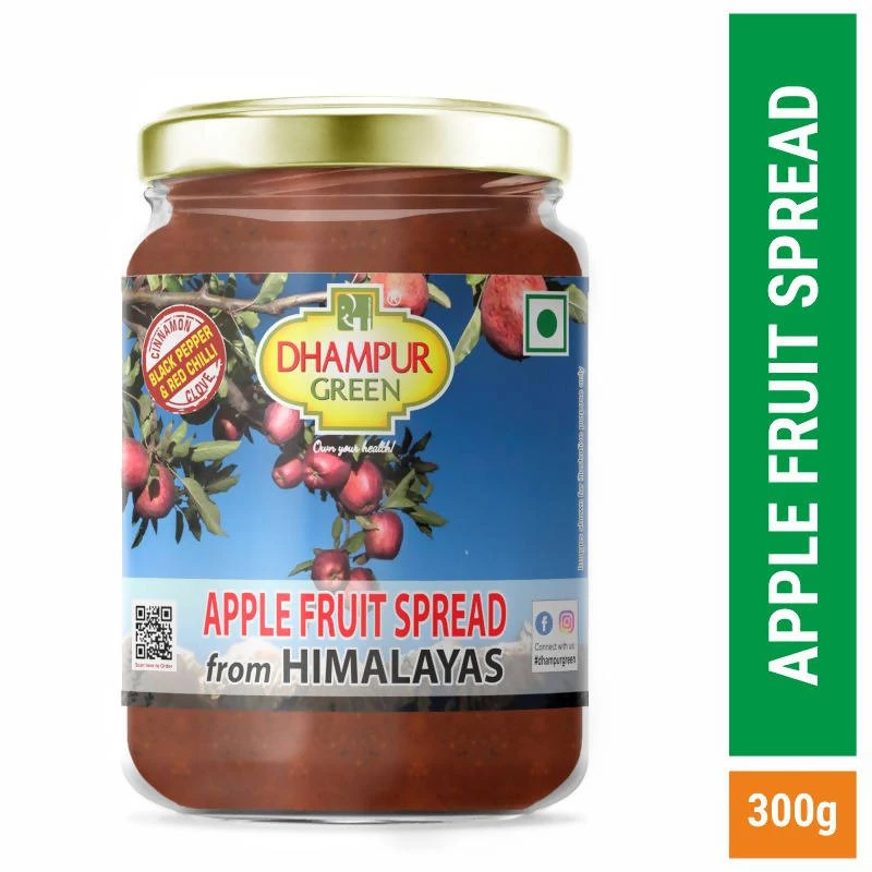 Dhampur Green Spiced Apple Spread From Himalayas 300g 3 Dhampur Green Spiced Apple Spread From Himalayas 300g