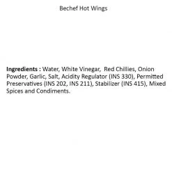 Be Cheff Bechef Hot Wings Sauce (300 Gms) Spreads Sauce & Ketchup