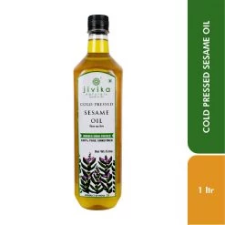 Grocery Jivika Naturals Cold Pressed Sesame Oil (1 Ltr)