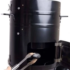 Home & Kitchen Utilities Peng Essentials Premium Barrell Style Barbeque & Smoker