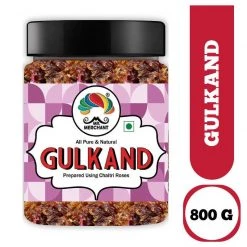 Mr Merchant Mr. Merchant Natural Gulkand, (800gm Jar Pack) Healthy Snacks